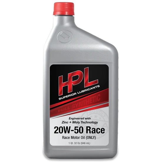 HPL 20W-50 Race Motor Oil – Scottywheels Racing