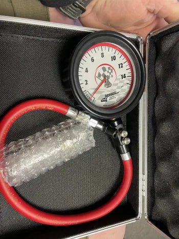 Longacre Tire Pressure Gauge with Case